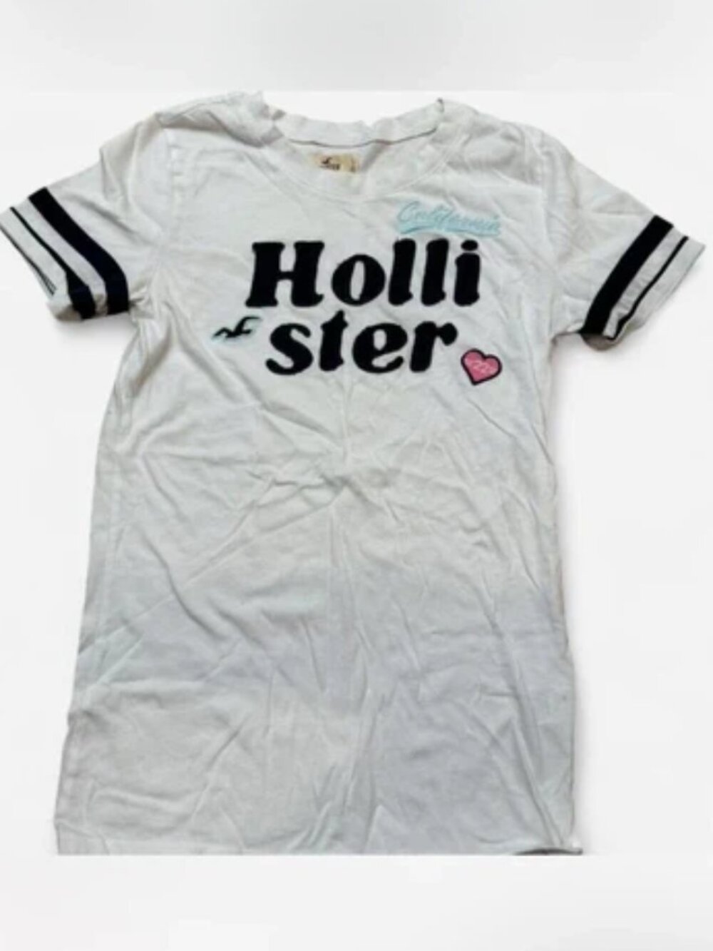 Hollister classic striped short sleeved T-shirt - Picture 1 of 3